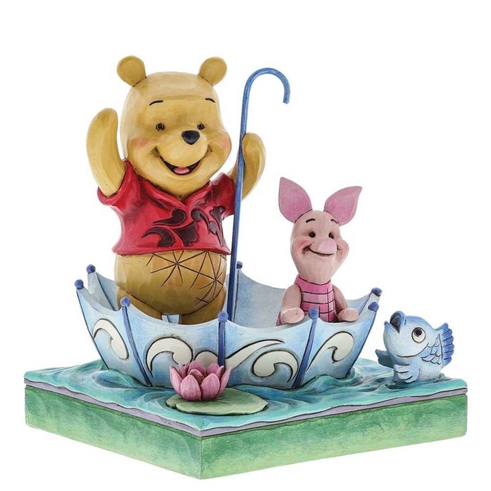 Genuine 50 years of friendship Pooh and Piglet statue